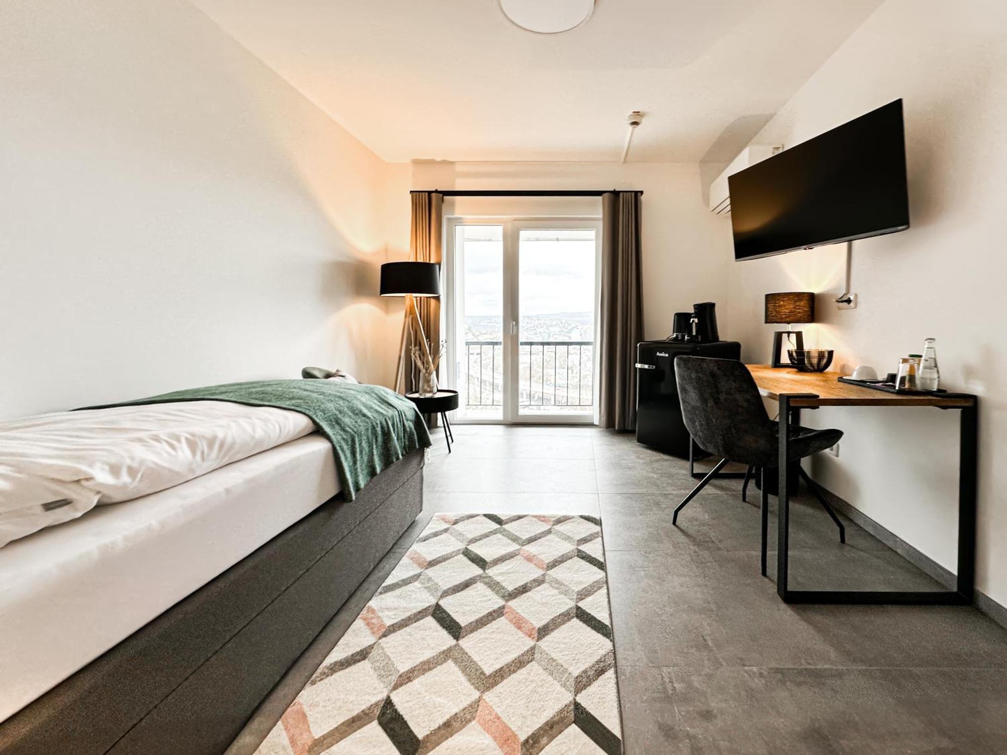 Si-View Einzelzimmer Mit Balkon Zimmer 4 - Hotel Siegen Eksteriør bilde
